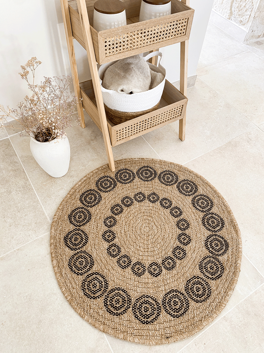 Nature - Indoor/Outdoor Rug - Polypropylene - Black