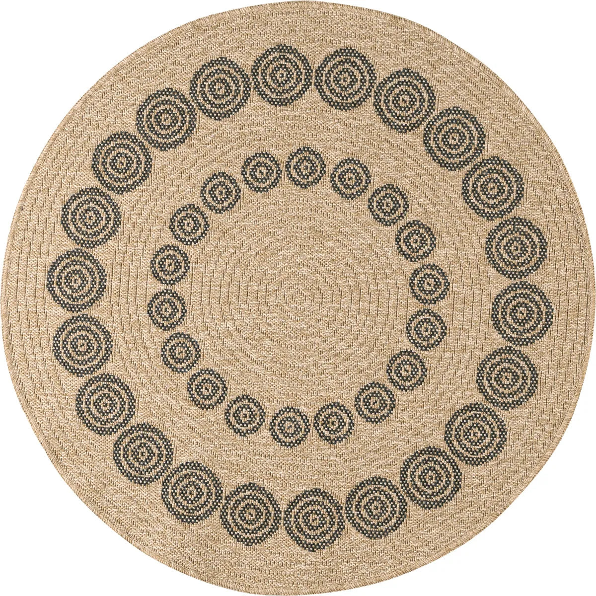 Nature - Indoor/Outdoor Rug - Polypropylene - Black