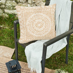 Nature - Housse De Coussin - Polypropylène - Blanc