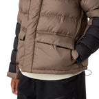 The North Face - Doudoune À Capuche Limbara - Marron/Noir