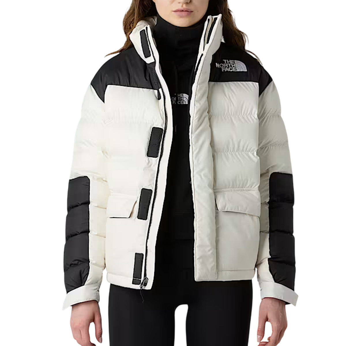 The North Face - Doudoune À Capuche Limbara - Blanc/Noir