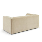 Nikki - Canapé 2 Places - Velours Texturé - Beige