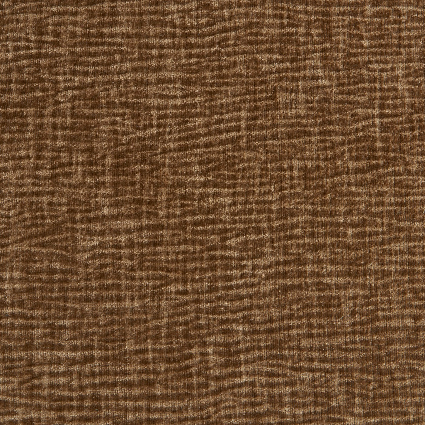 Nikki - 3 Seater Sofa - Textured Velvet - Brown
