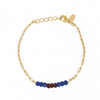 Armband Holy – Gold & Lapislazuli