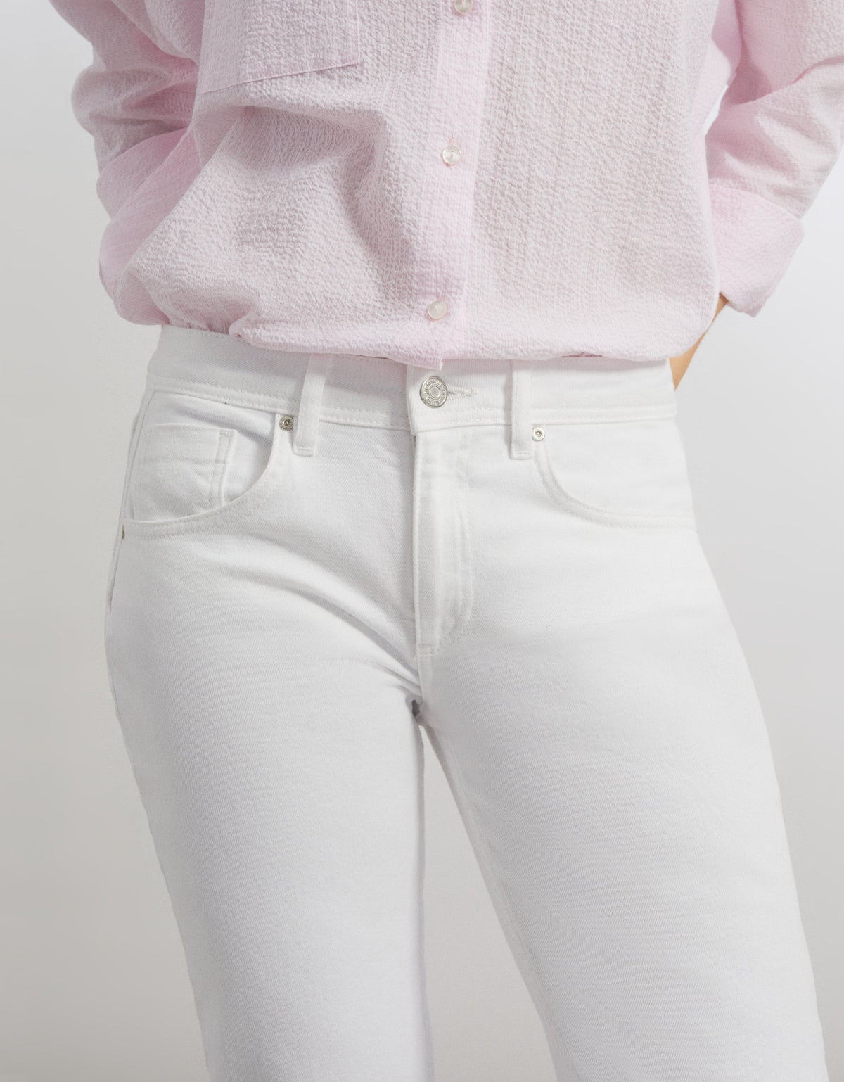 Jean Boy Nina - Denim White - Femme