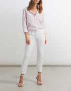 Jean Boy Nina - Denim White - Femme