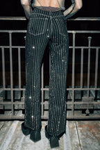 Jeans Scarlett - Strass Noir