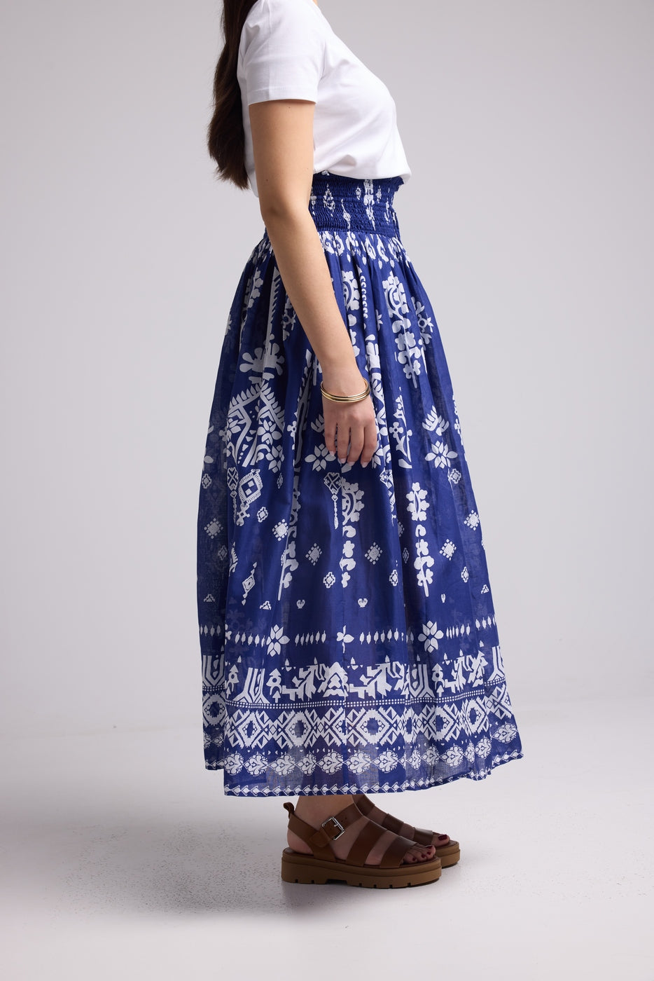 Long Skirt - Noa - Blue