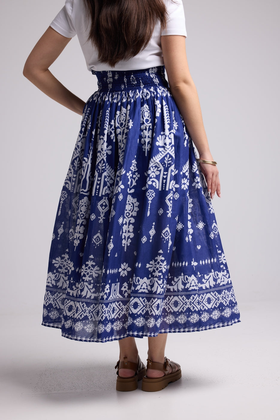 Long Skirt - Noa - Blue