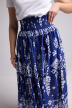 Long Skirt - Noa - Blue