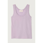 Débardeur Bretelles Col Rond - Lilas - Femme