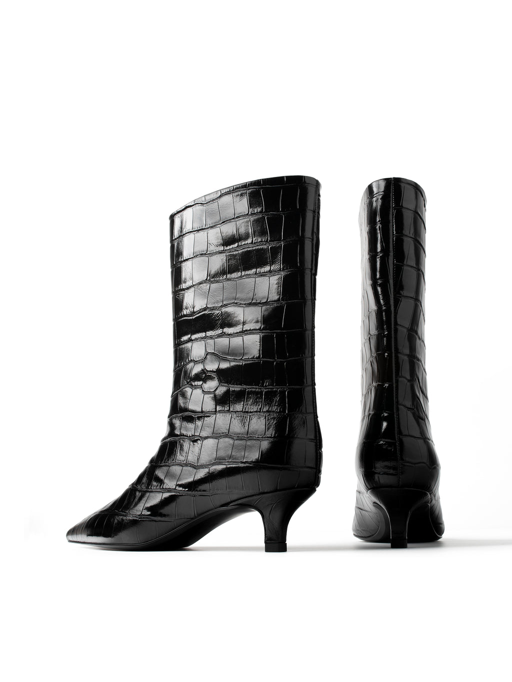 November Rain Tear Boots - Svart