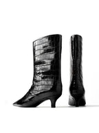 November Rain Tear Boots - Svart