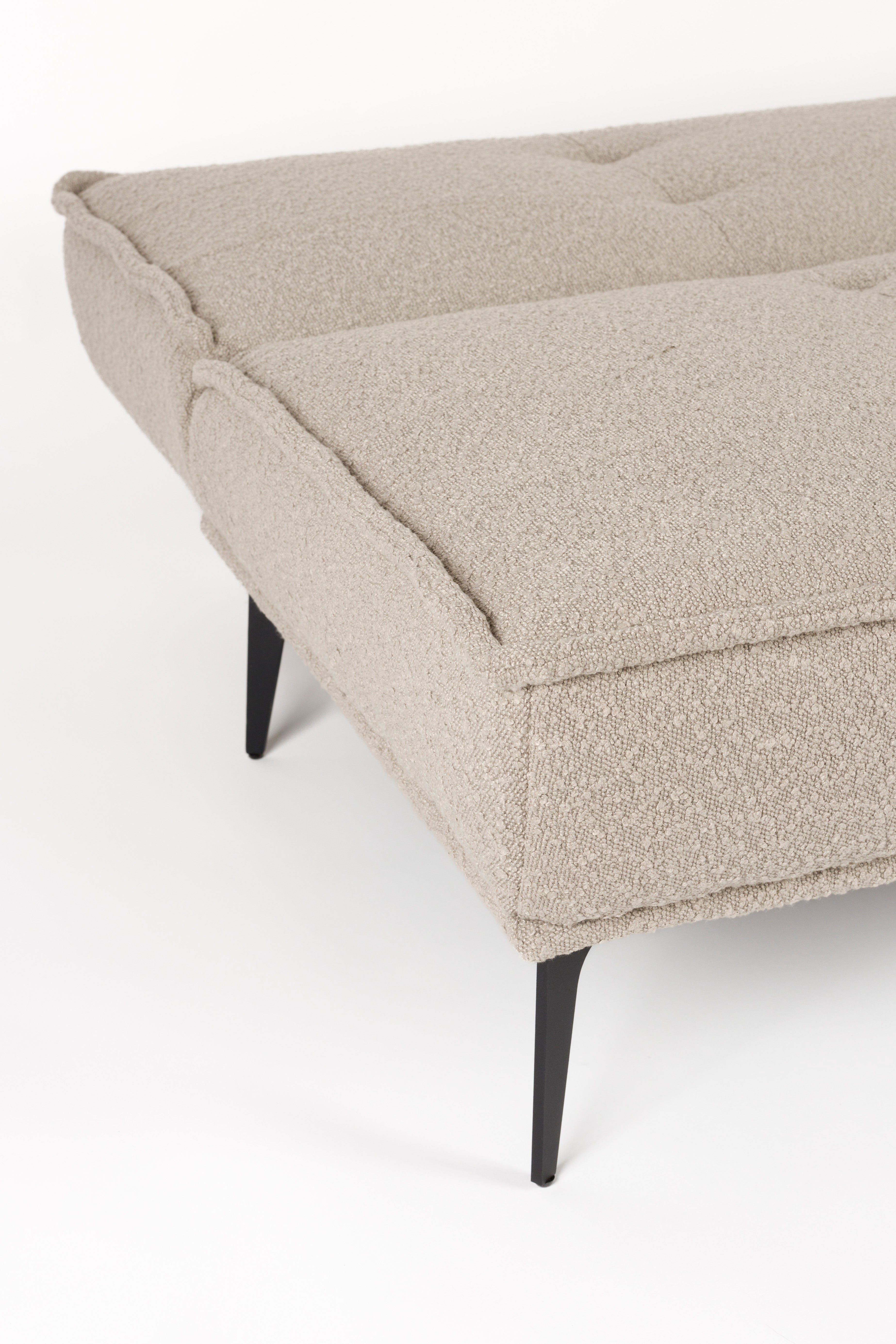 Cielke - 3-Seater Sofa Bed - Polyester - Beige