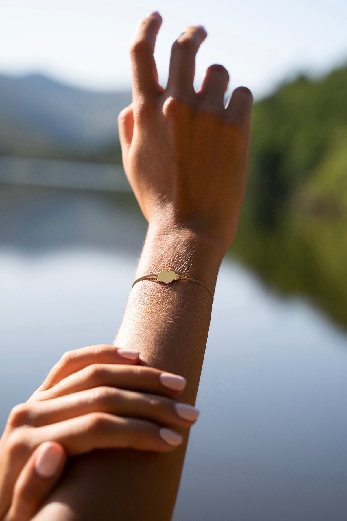 Bracelet Nuage Taupe - Taupe