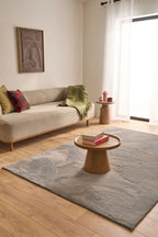 Alfombra Nube 6000 - Estampado Liso - Antracita - Interior