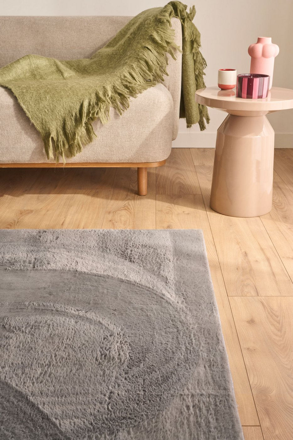 Alfombra Nube 6000 - Estampado Liso - Antracita - Interior