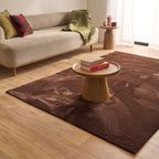 Nube - Tapis D'Intérieur - Polyester - Marron