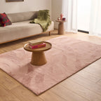 Tapis Nube 6000 - Motif Uni - Rose - Intérieur