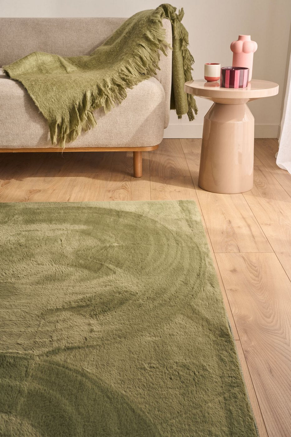 Nube - Tapis D'Intérieur - Polyester - Vert