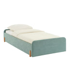 Nui - Letto per bambini - Tessuto verde