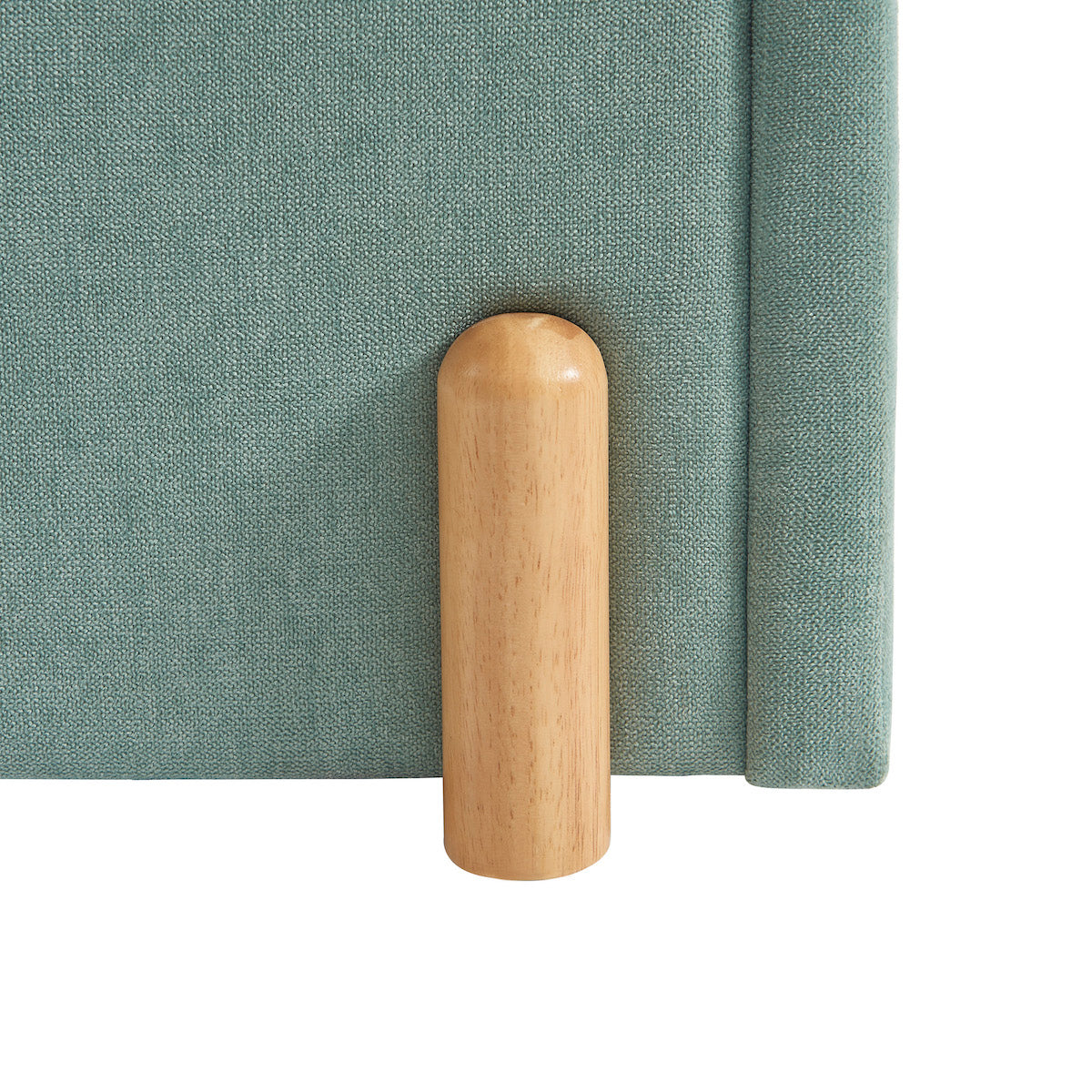 Nui - Letto per bambini - Tessuto verde