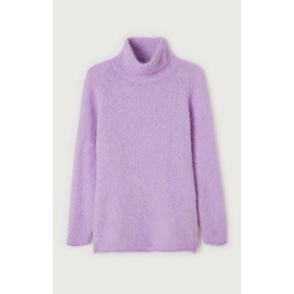Pull Col Rond - Orchidee Chine - Femme