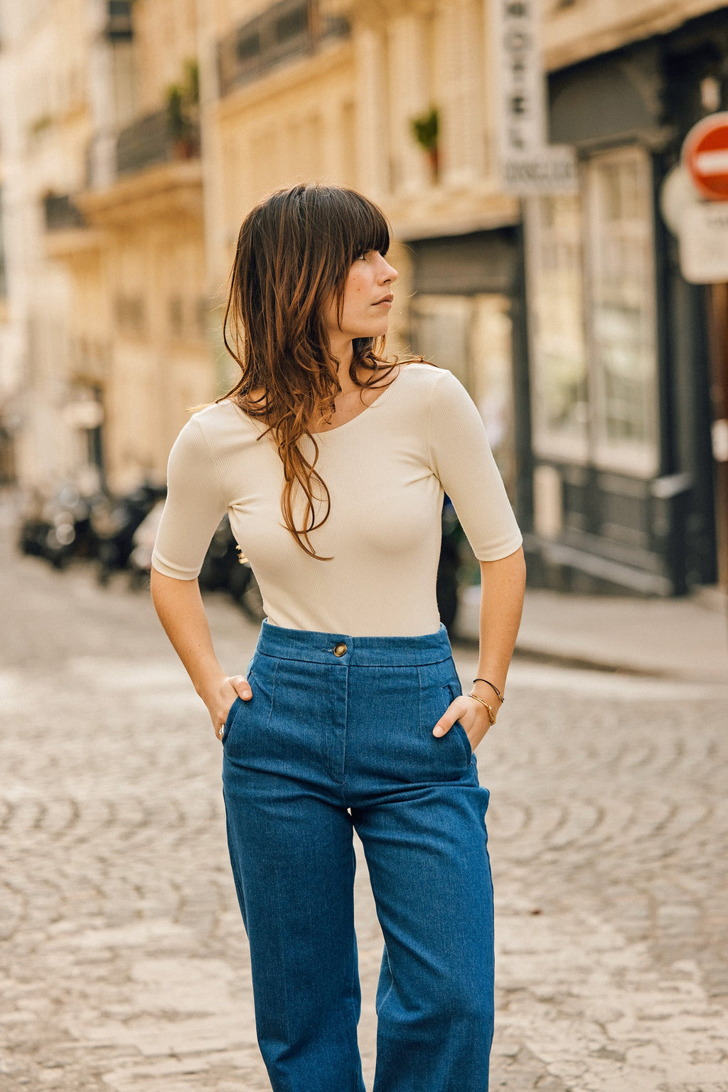 Aliénor Bodysuit - Ecru