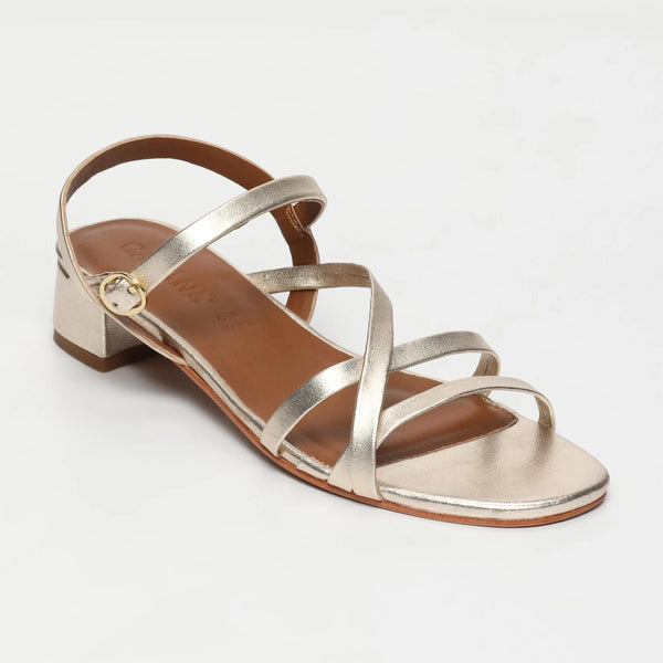 Sandales A Talons Nahla - Platinium
