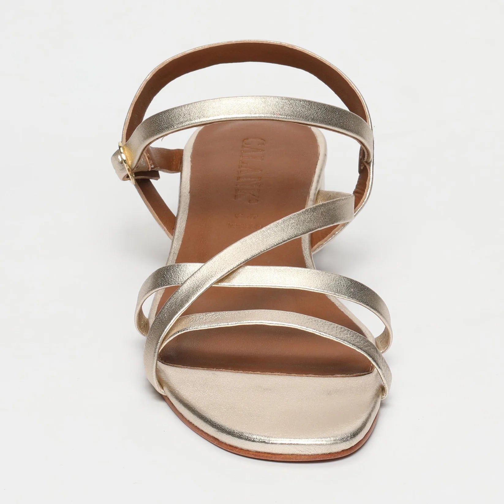 Tacones Nahla - Dorado