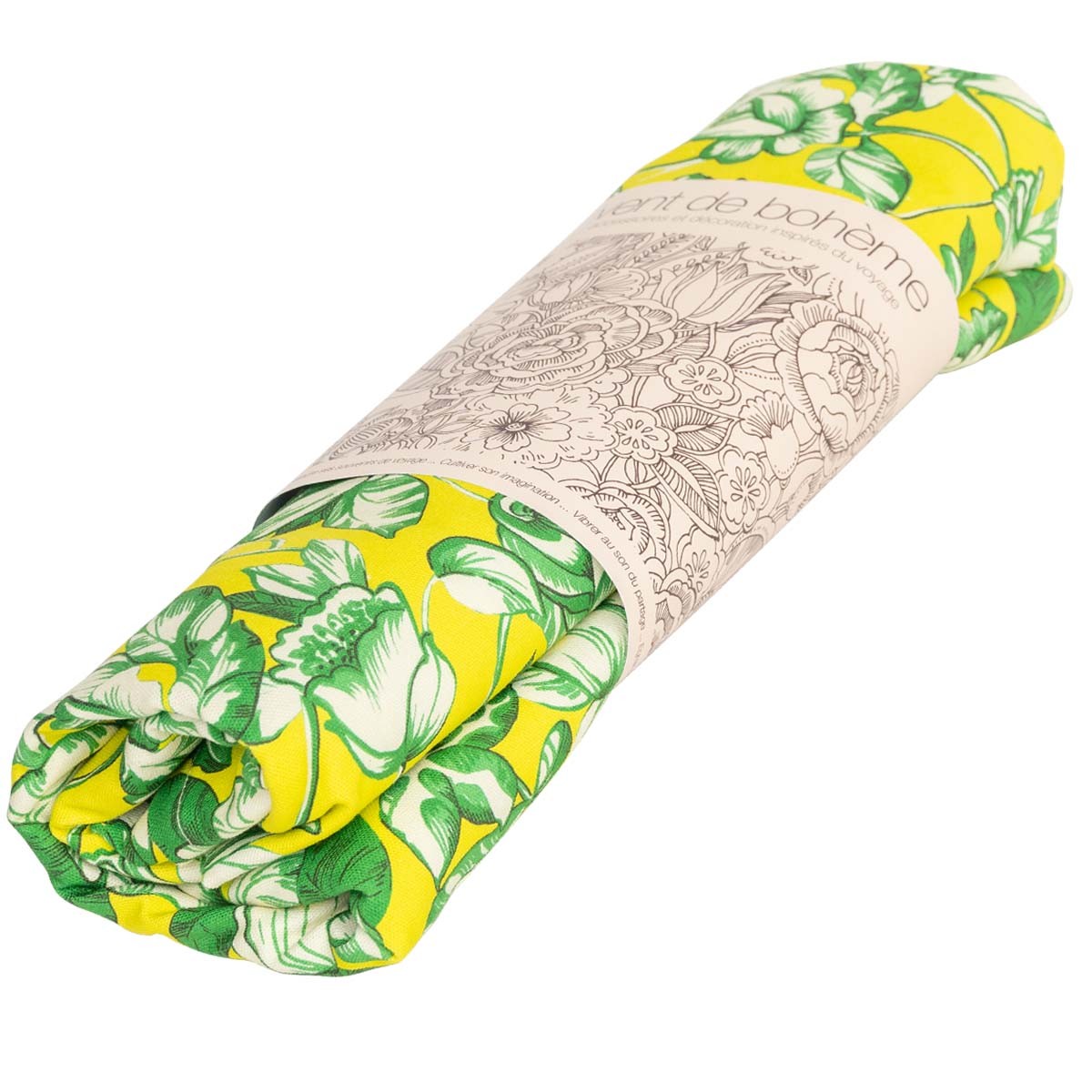 Aponi - Nappe - En Coton - Jaune