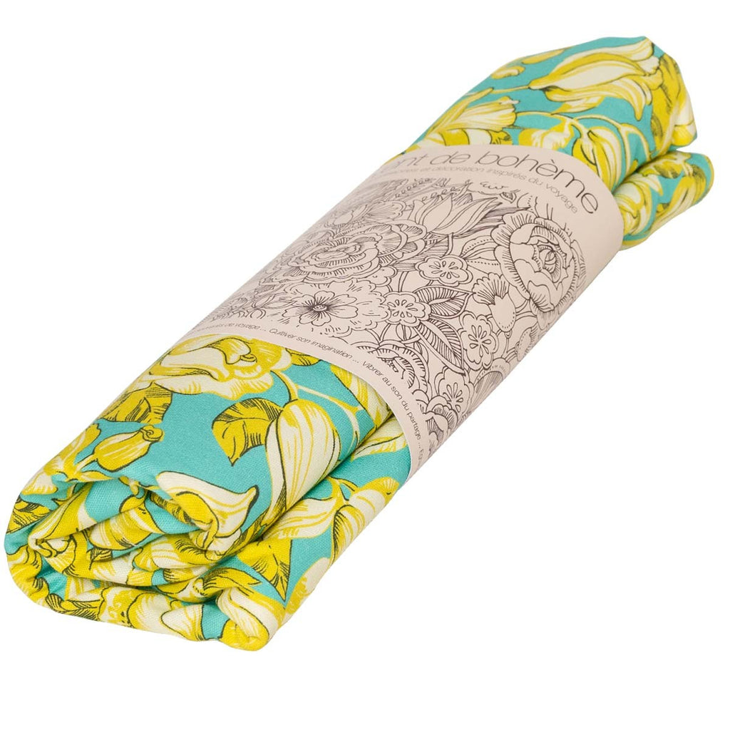 Aponi - Nappe - En Coton - Turquoise