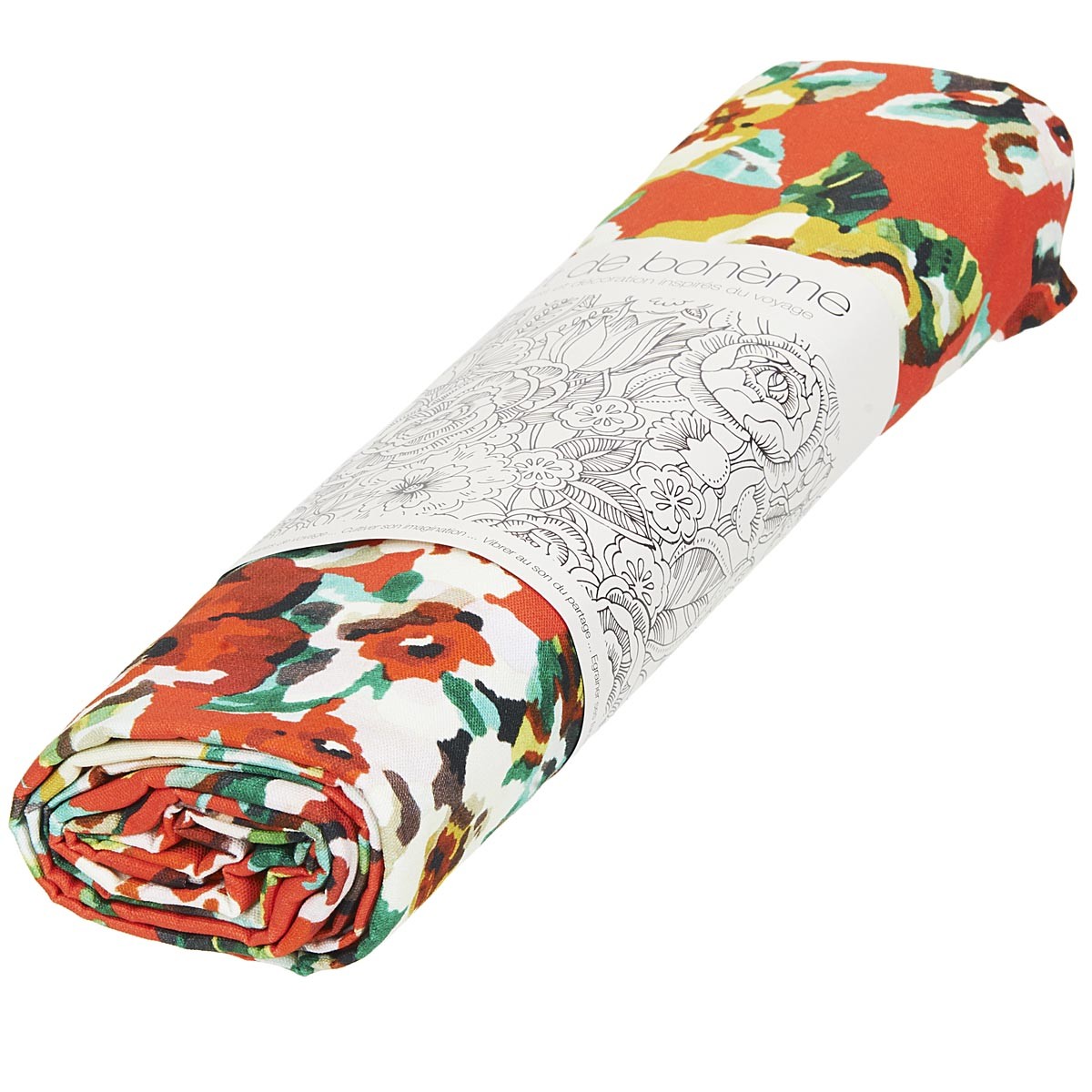 Rita - Nappe - En Coton - Rouge