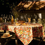 Rita - Nappe - En Coton - Rouge