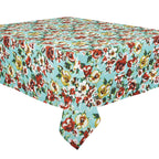 Rita - Nappe - En Coton - Turquoise