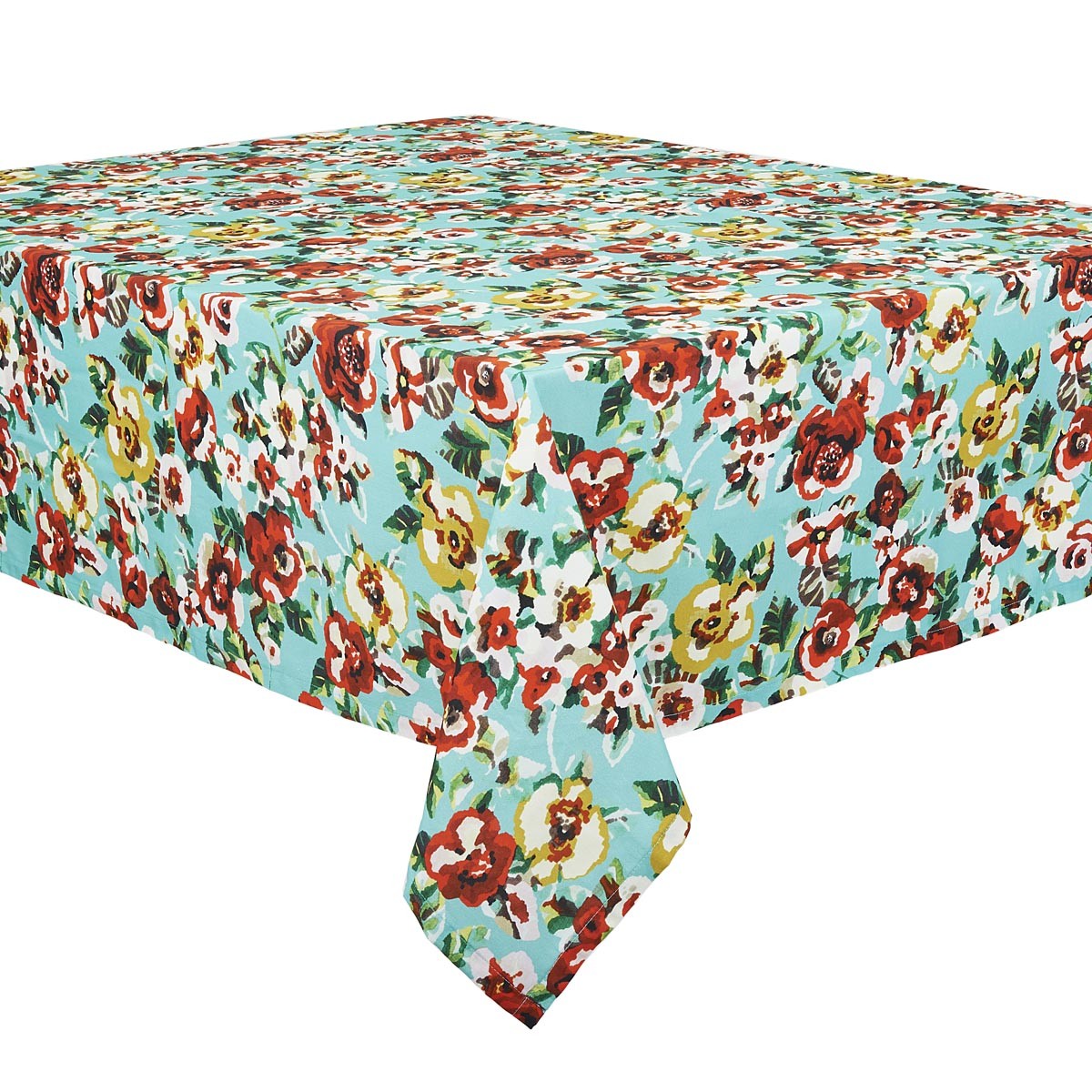 Rita - Nappe - En Coton - Turquoise