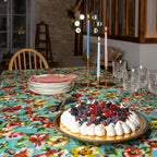 Rita - Nappe - En Coton - Turquoise