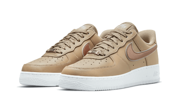 Nike - Air Force 1 Low '07 Hemp Metallic Rose Gold - Beige