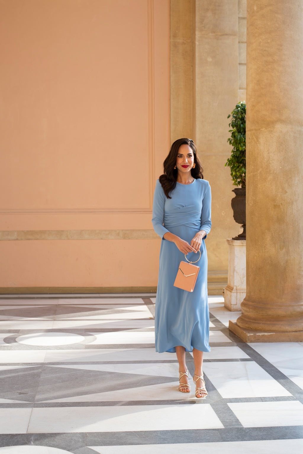 Robe Noelie - Bleu