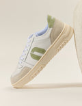 Nora Low Sneakers - White Green - Women