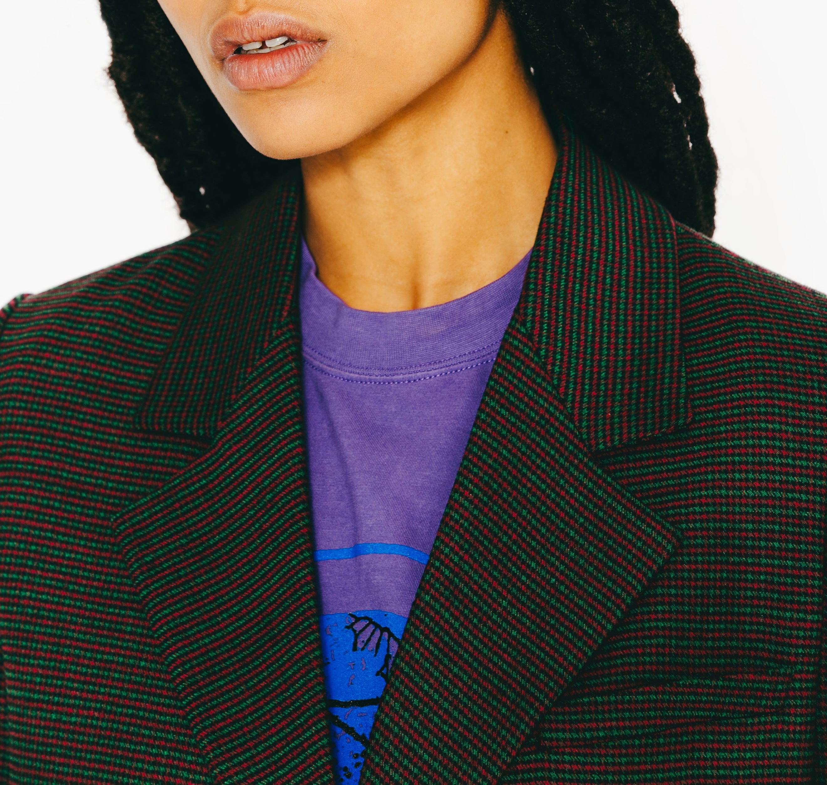 Margaux Lonnberg - Margaux Lonnberg - Margaux Lonnberg - Chaqueta Norton - A Cuadros