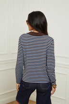 Polo Ml - Choco/Bleu