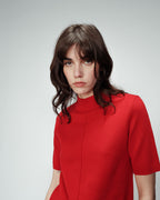 Kurzes Kleid Octobre - Rot
