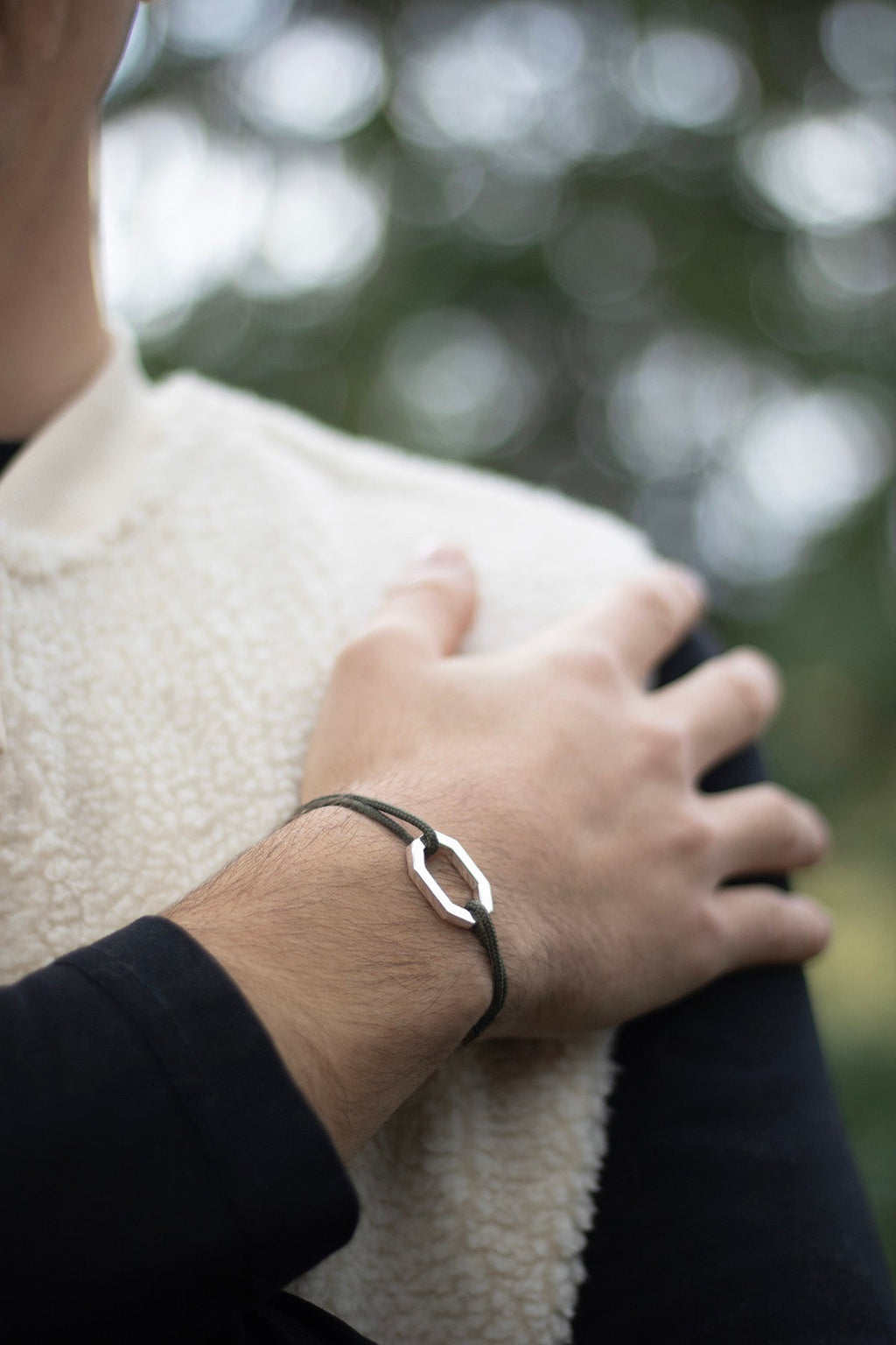 Bracelet Prisme - Orange Fluo