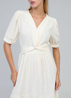 Robe Midi Odoumilo Ecru