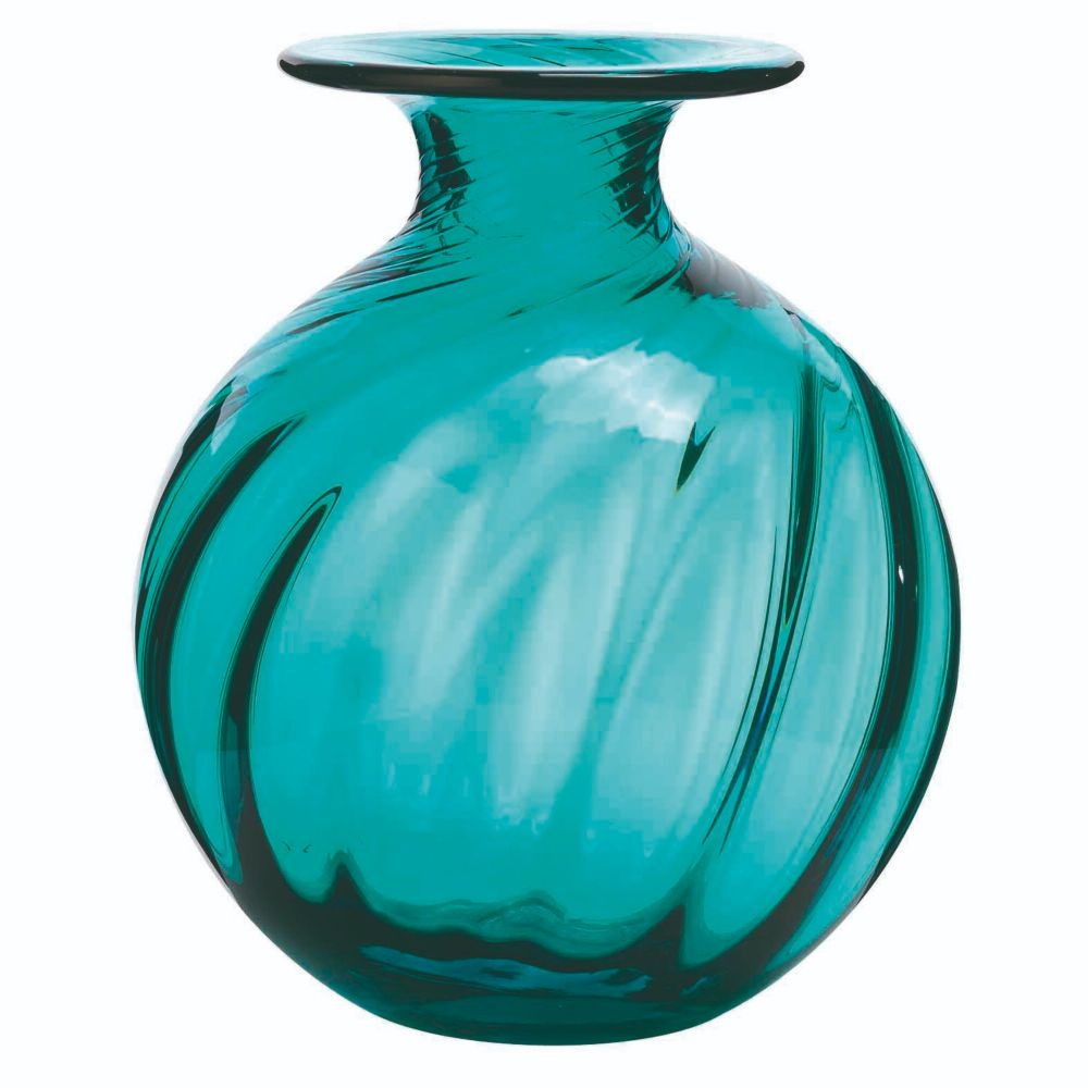 Elios - Vase - H15 Cm - Bleu Clair