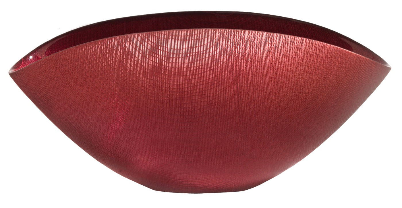 Burano - Coupe - 28x14 Cm - Rouge Vif
