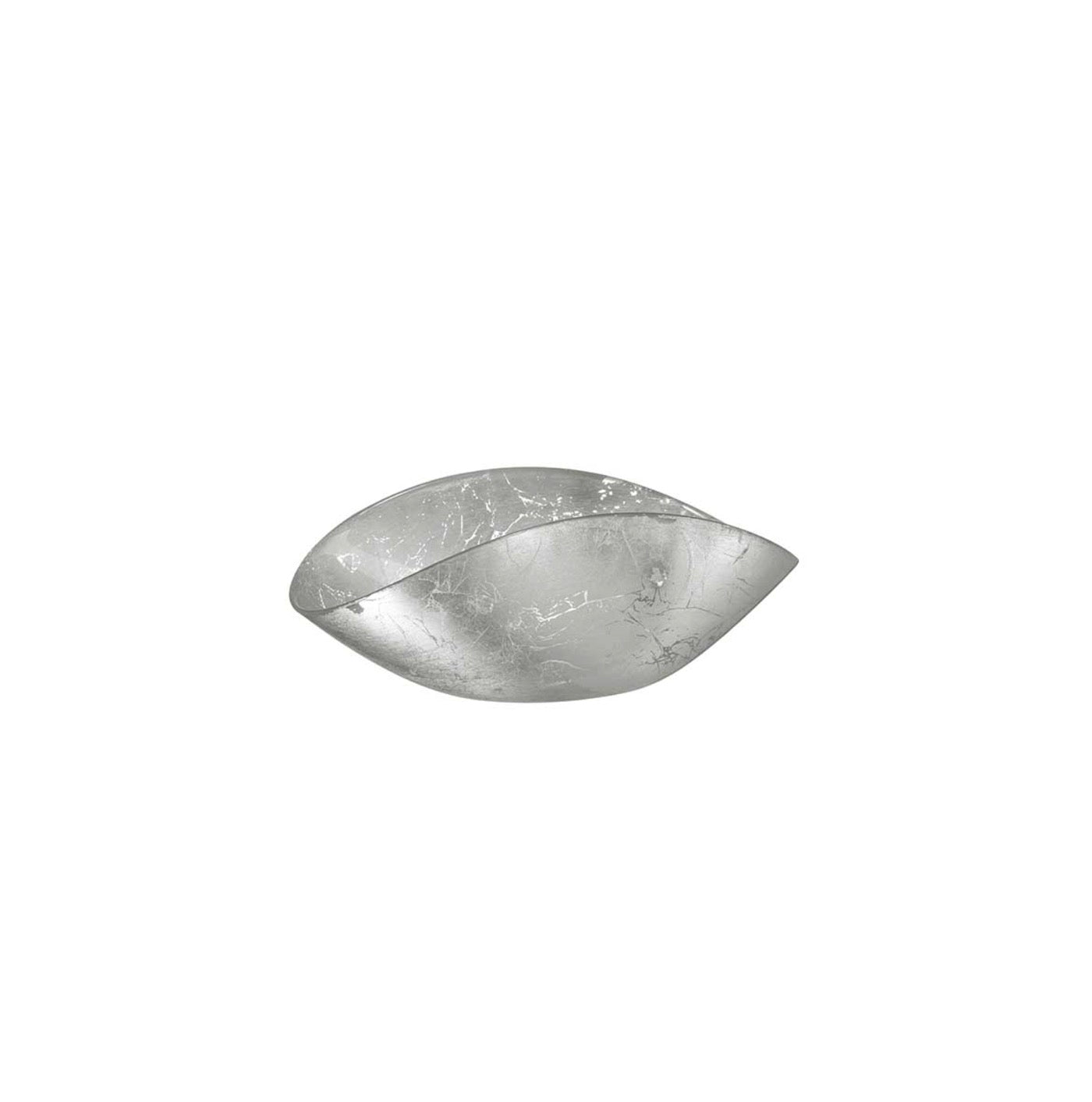 Burano - Coupelle - Ø20 Cm - Décor Feuille D'Argent