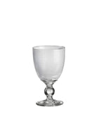 Trame - Lot De 6 Verres À Vin - H15 Cm - Transparent