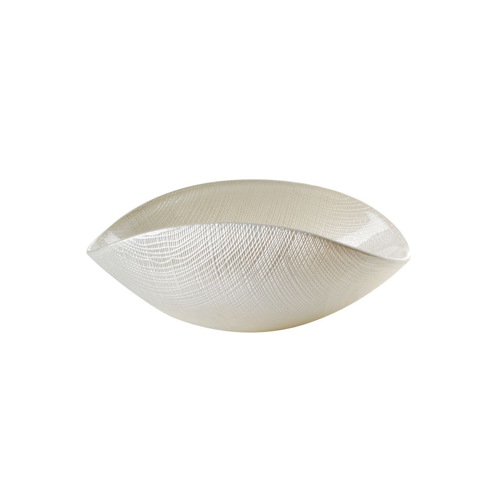 Burano - Coupelle - 20x12 Cm - Blanc Perle